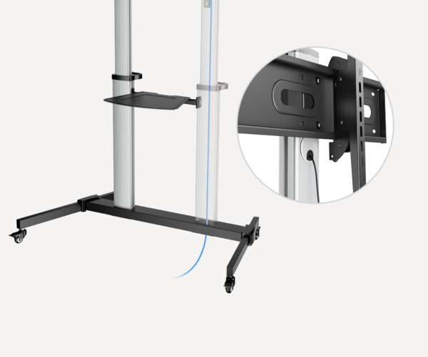 Supporto a Pavimento Trolley TV LCD/LED/Plasma 60-100'' - immagine 7