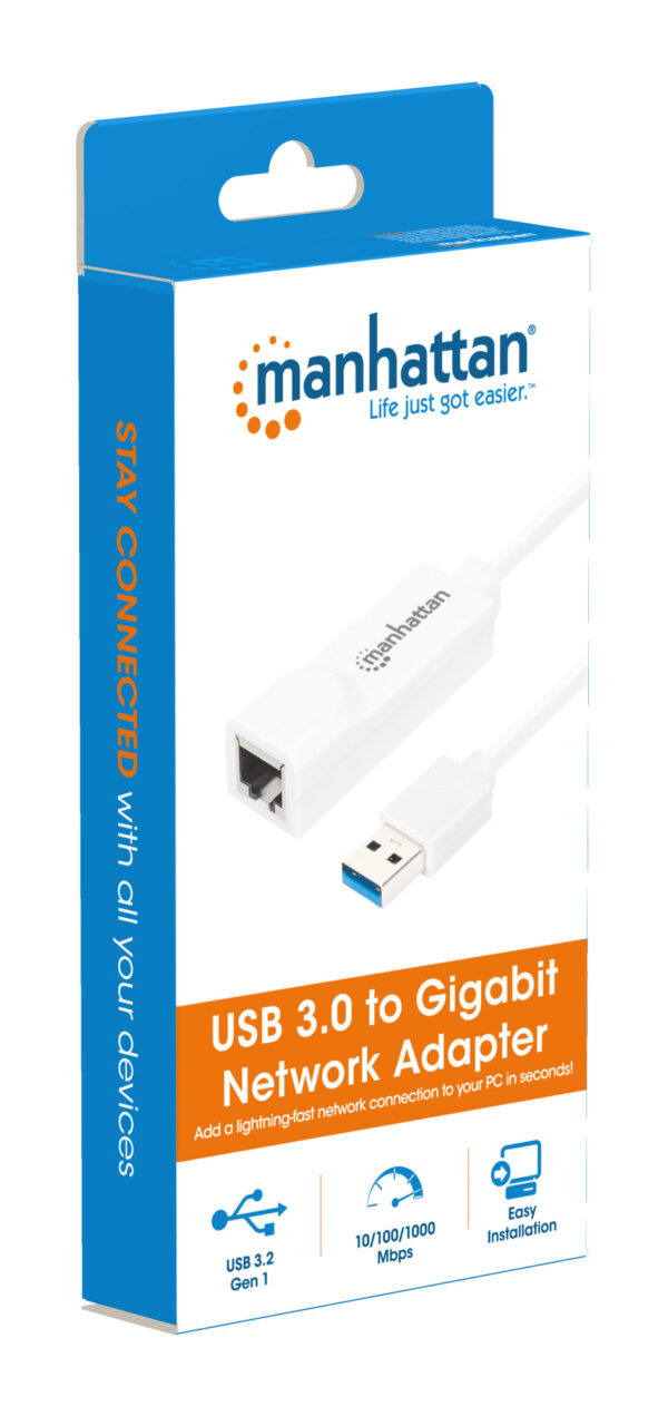 Adattatore USB 3.0 con porta Ethernet LAN 1Gbps - immagine 7