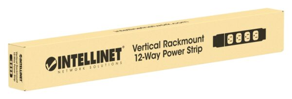 Multipresa Verticale per Rack 12 Posti Spina Schuko Angolata - immagine 7