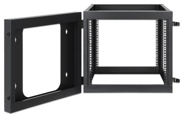 Armadio a Muro 19'' Open Frame 4 Montanti 9U - immagine 7