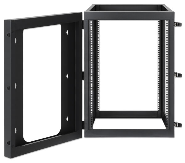 Armadio a Muro 19'' Open Frame 4 Montanti 15U - immagine 7