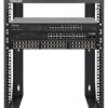 Armadio a Muro 19'' Open Frame 2 Montanti Flat Pack 12U - immagine 7