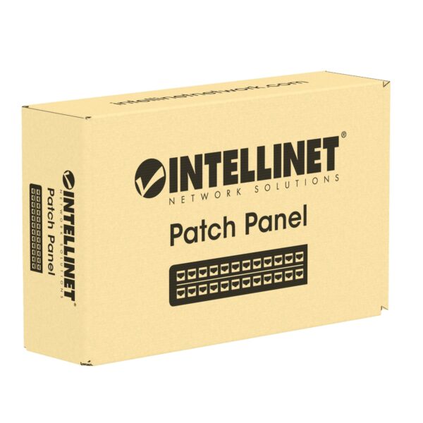 Pannello Patch 12 Posti Cat6a Schermato da Scrivania Nero - immagine 7