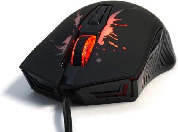 Mouse ottico Gaming LED RGB con cavo USB - immagine 7
