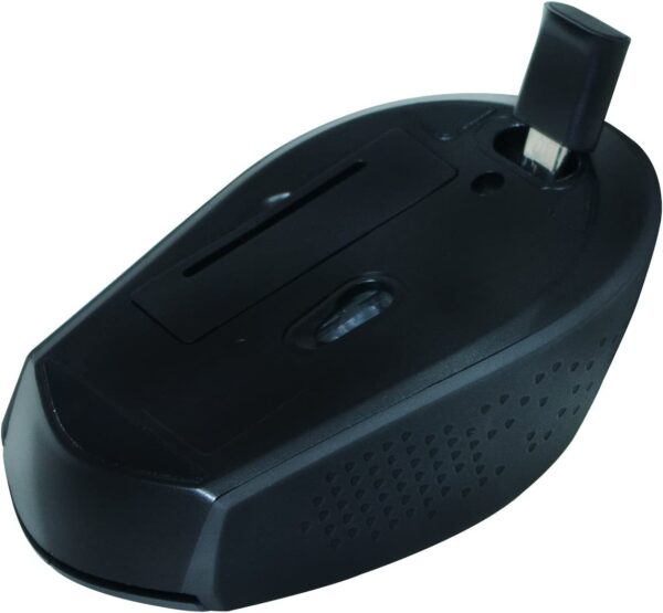Mouse Ottico Wireless Ricevitore USB-C 1200dpi Nero - immagine 7
