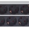 Multipresa 15 Posti da Rack 19'' 2U con Spina Schuko Angolata 2U - immagine 7