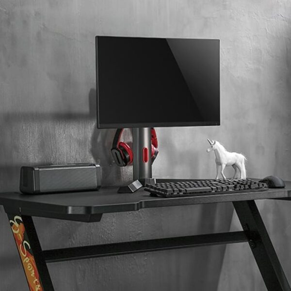 Supporto da Scrivania per Monitor Gaming LCD 17-32'' Nero - immagine 7