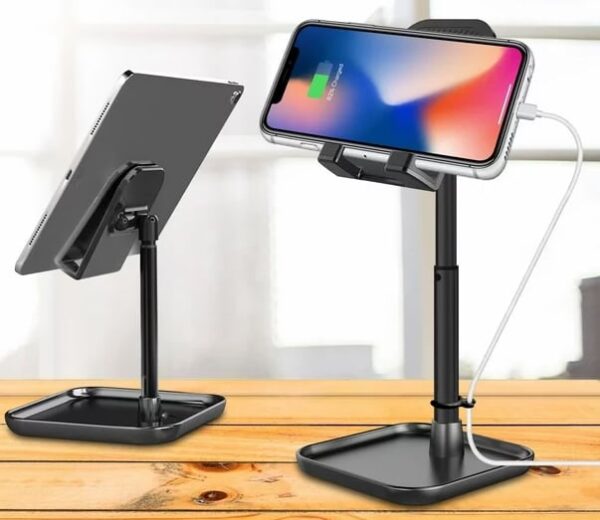 Supporto Universale Porta Smartphone e Tablet ad Altezza Regolabile - immagine 6