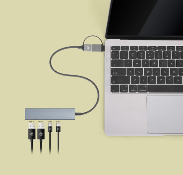 Hub 2 Porte USB-A + 2 Porte USB-C™ USB 3.2 Gen 1 - immagine 7