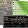 Alimentatore per PC ATX 700 Watt - immagine 5