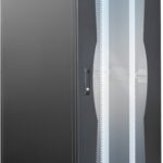 Armadio NetRack 19'' 600x600 42 Unità Nero da Assemblare