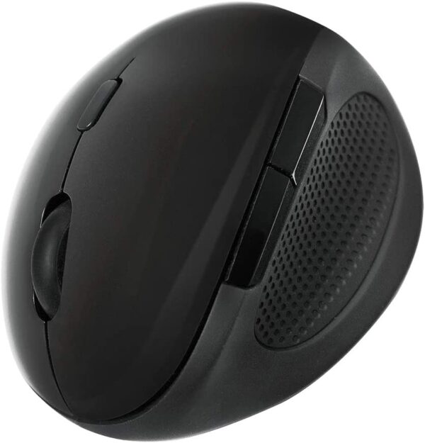 Mouse Ottico Ergonomico Wireless 1600dpi Nero