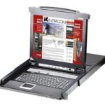 Switch KVM USB-PS2 VGA 8 Porte con LCD 17'' e Porta USB, CL5708M