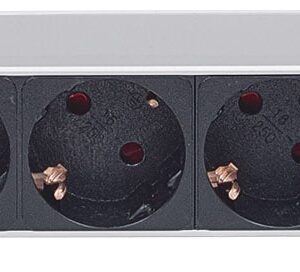 Multipresa per Rack 19'' 8 posti Spina Schuko Angolata 1U