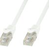 Cavo di Rete Patch in Rame Cat.6 Bianco UTP 3 metri