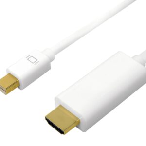 Cavo Convertitore Mini DisplayPort V.1.2 (Thunderbolt) a HDMI M/M 3 metri