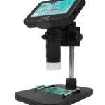 Microscopio Digitale con Display 4,3 Pollici 720p a 8 LED, TX-277