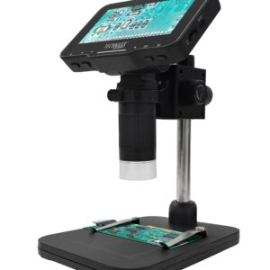 Microscopio Digitale con Display 4,3 Pollici 720p a 8 LED, TX-277