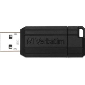 Memoria USB 2.0 PinStripe da 16Gb Colore Nero