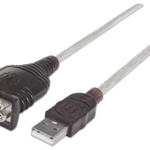 Convertitore Adattatore Manhattan da USB a Seriale chipset FTDI