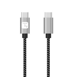 Cavo USB-C™ Maschio 2.0 / USB-C™ Maschio 3A 1 m Alluminio