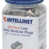 Confezione da 90 Plug Modulari Cat.6 RJ45 STP