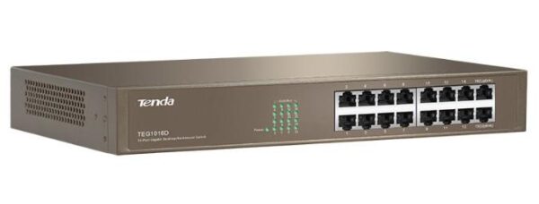 Switch 16 Porte 10/100/1000 Gigabit TEG1016D