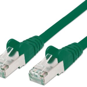 Cavo di rete Patch in rame Cat. 6 Verde SFTP LSZH 0,25m