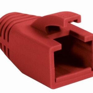 Copriconnettore per Plug RJ45 Cat.6 8mm Rosso