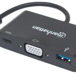 Adattatore Convertitore USB-C™ a VGA, USB-A, USB PD