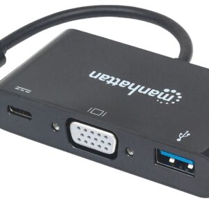 Adattatore Convertitore USB-C™ a VGA, USB-A, USB PD