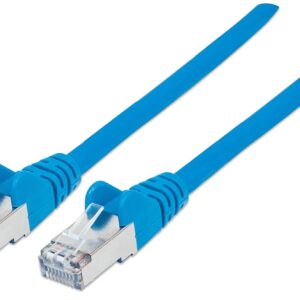 Cavo Patch Cat.7 Plug RJ45 6A S/FTP LSZH 0.25m Blu