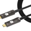 Cavo Audio/Video Ottico Attivo USB-C™ M/M AOC Fibra Ottica 4K 20m