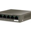 Switch 5 Porte Gigabit Desktop con 4 porte PoE+