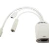 Adattatore MHL a VGA con audio per dispositivi mobili