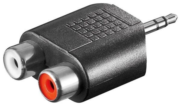 Adattatore Audio 3.5mm Maschio a 2 RCA Stereo Femmina