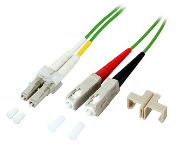 Cavo Fibra Ottica SC/LC 50/125 Multimodale 10 m OM5