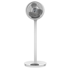 Ventilatore 9'' 2 in 1 con Piantana a 2 Altezze 12 Velocità con Telecomando Oscillazione a 720° e Timer