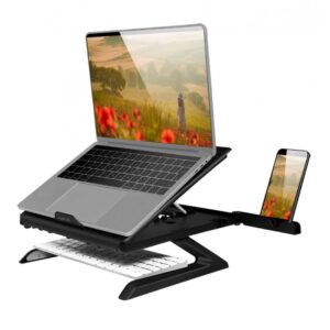 Supporto per Notebook e Tablet 10-15.6'' Ergonomico Nero