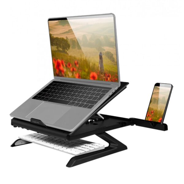 Supporto per Notebook e Tablet 10-15.6'' Ergonomico Nero
