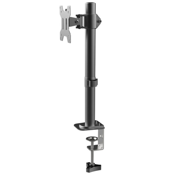 Supporto da Scrivania con Morsetto per Monitor 13-32'' Braccio Corto Inclinabile - immagine 8