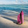 Sacca Impermeabile 20L Dry Bag con Tracolla Regolabile Fucsia - immagine 8