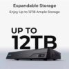 Kit Videosorveglianza NVR PoE 8CH 2TB HDD e 4 Telecamere di Sicurezza PoE, PS2KB02-8 - immagine 8