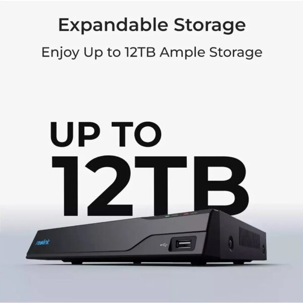 Kit Videosorveglianza NVR PoE 8CH 2TB HDD e 4 Telecamere di Sicurezza PoE, PS2KB02-8 - immagine 8