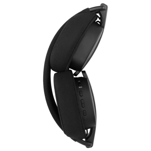 Cuffia Gaming Wireless BT con Microfono Nero FIRECREST - immagine 8