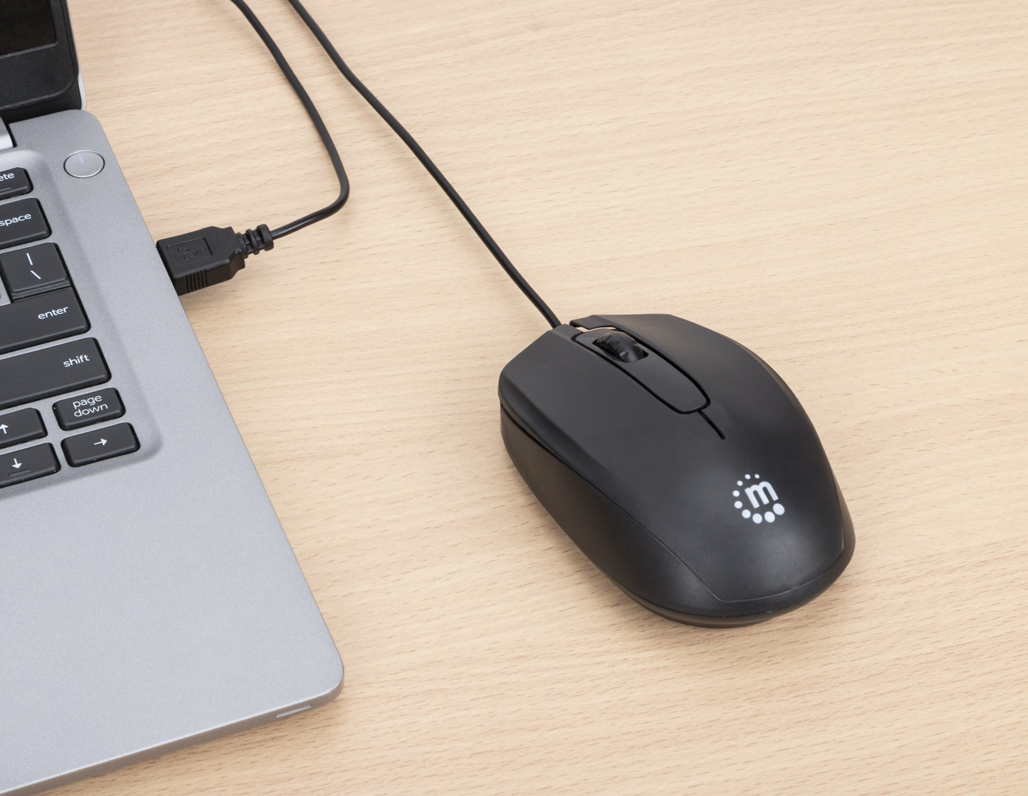 Mouse Ottico USB 1000 Dpi Nero, Confort II - immagine 8