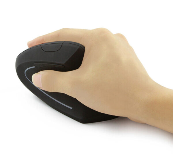 Mouse Verticale Ottico 1600dpi Ergonomico Wireless - immagine 8