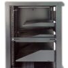 Armadio Rack 19'' 600x600 15U per Audio Video Nero - immagine 8