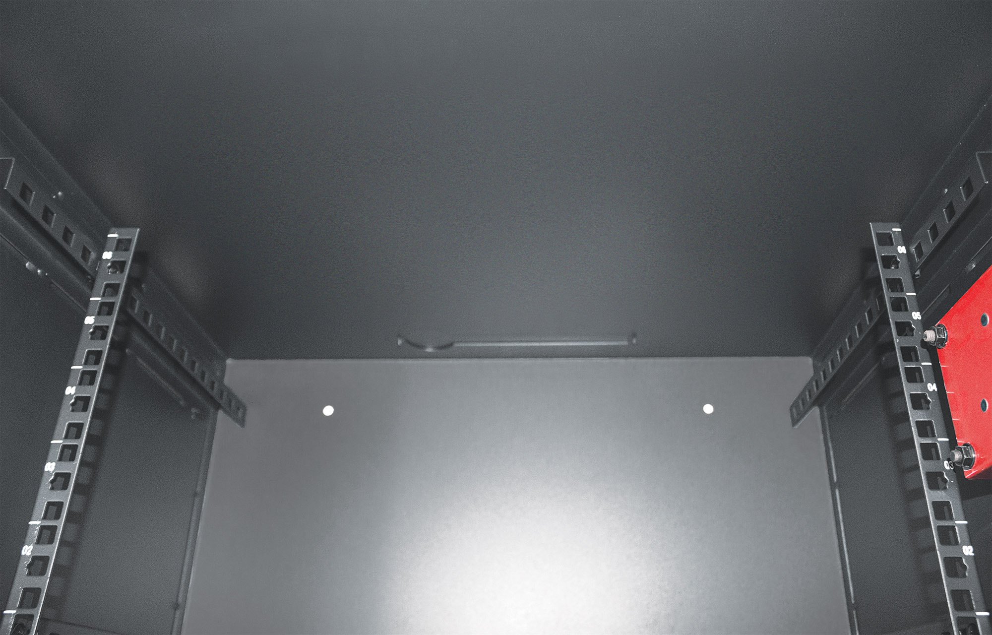 Armadio Rack 19'' a muro 6unità con serratura di sicurezza - immagine 7