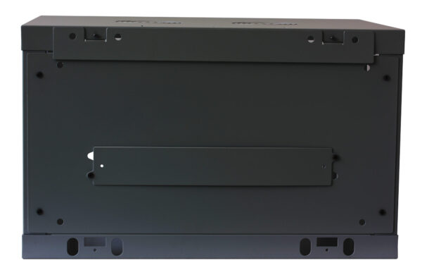 Armadio Rack 19'' a muro 9 unità sezione unica prof. 450 Nero - immagine 9